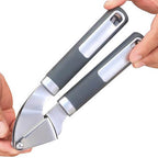 Stainless Steel Garlic Press Rocker, Garlic Mincer With Studs, Heavy Duty Garlic Chopper, Effective Garlic Peeler, Easy to Clean Kitchen Gadget for Minced Garlic, Dishwasher Safe 【Best Seller】E