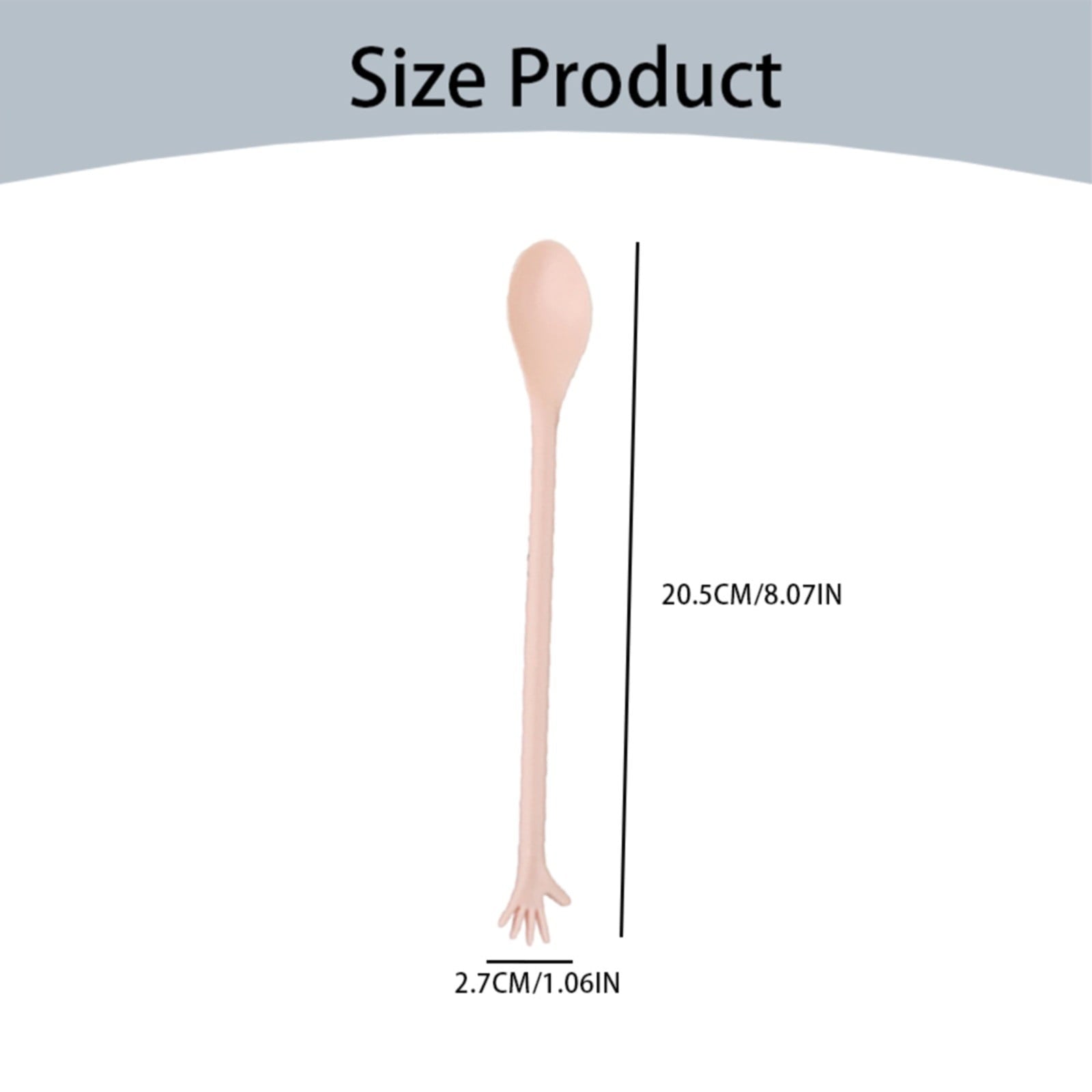 Made of Plastic, 4 Spoons Once for All Sale! Long Handle Spoons Latte Machiatto Tall Iced Tea Ice Sundae Coffee Tea or Hot Stirring Long Drink Spoons Camouflage