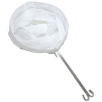 Strainers , 1Reusable Coffee Powder Tea Mesh Filter Bag with Stainless Handle Cotton Cloth Strainer As shown