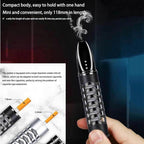 1 Ashtray Cover; 1 Charging Cable Car Usb Charging Ashtray Lazy Holder Does Not Drop The Ash Ashtray Filter Holder With Usb Tungsten Coil Ashtray One Size Red