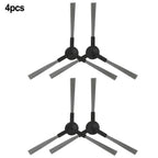 4pcs Easy Installation Robot Vacuum Cleaner Side Brush Accessories Robot Side Brush Smile Home
