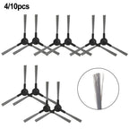 10pcs Easy Installation Robot Vacuum Cleaner Side Brush Accessories Robot Side Brush Smile Home