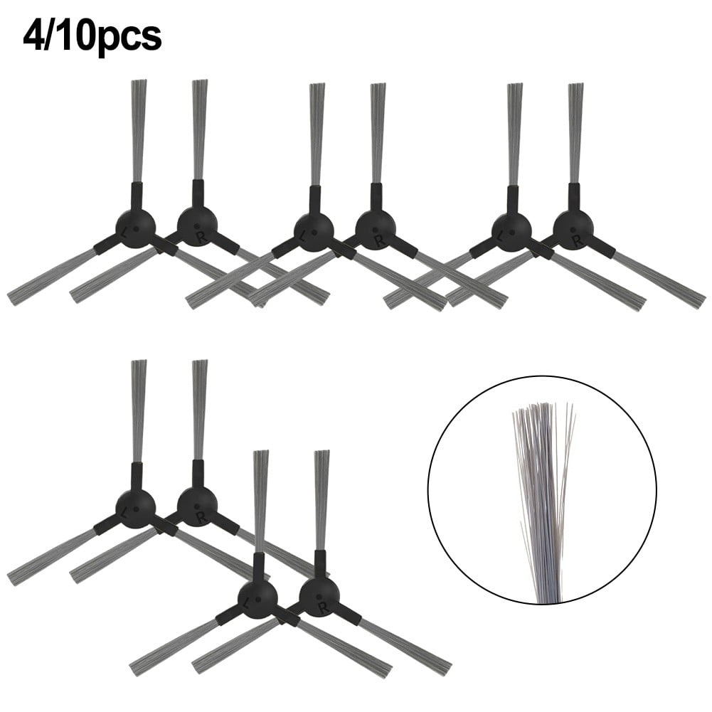 10pcs Easy Installation Robot Vacuum Cleaner Side Brush Accessories Robot Side Brush Smile Home