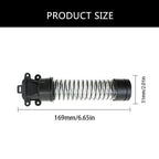 Sweeper Cleaner Accessories Halberd Brush Head Hose Flexible Pipe Floor Maintenance Spare Parts For A10 Plus/A10u 2 items