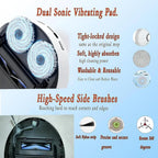 Replacement Parts for Lefant M3 Robot Vacuum Cleaner Accessories kit, 17Pcs 1 Main Brush 4 HEPA Filter 4 Mop Pad 4 Dust Bag 4 Side Brush$$Household Cleaning Products & Supplies