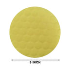 Buffing Polishing Pads 5 Inch, 5 Pcs Face for Backing Plate, Car Compound Buffing Sponge Pads and Woolen Cutting Polishing Pad Kit for Car Polishing and Waxing 5" Multicolor*5