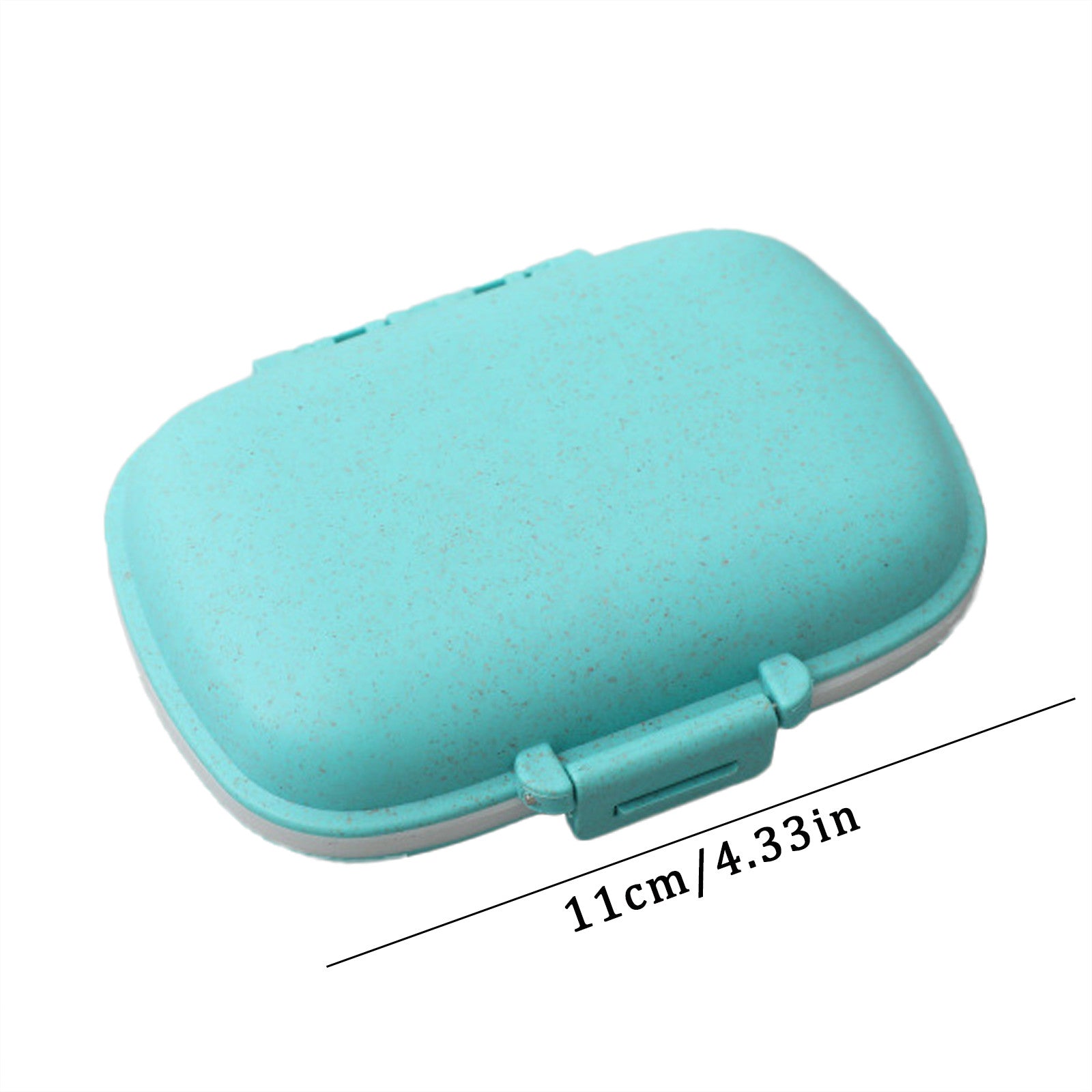 3-in-1 Pill Crusher and Pill Cutter with Storage Compartment for Tablets, Pill Grinder Fine Powder, Pill Cutter Splitter for Small or Large Pills, 1.57x2.36 4.33" Blue