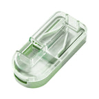 3-in-1 Pill Crusher and Pill Cutter with Storage Compartment for Tablets, Pill Grinder Fine Powder, Pill Cutter Splitter for Small or Large Pills, 1.57x2.36 3.23" x 1.46" x 0.98" White