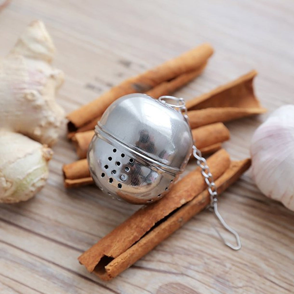 Stainless Steel Mesh Tea Infuser, Heavy Duty Tea Ball, Tea Strainer Tea Diffuser Tea Steeper for Filtering Tea,Tea Infusers for Loose Tea, 1 Pcs, 1.57x1.57 1.57" x 1.57" Silver*1