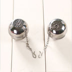Stainless Steel Mesh Tea Infuser, Heavy Duty Tea Ball, Tea Strainer Tea Diffuser Tea Steeper for Filtering Tea,Tea Infusers for Loose Tea, 1 Pcs, 1.57x1.57 2.75" x 2.08" Silver*1