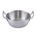 Stainless Steel Soy Sauce Dishes,Sauce Dish Metal Popcorn Pot reusable,Golden Dipping Bowl with Handle Individual Round Seasoning Bowls Serving Dishes for Sushi,Side Dishes,Dessert,Tomato Sauce Silver