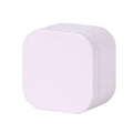 Tea box - Square tin container, tea caddy, metal candy box