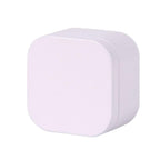 Tea box - Square tin container, tea caddy, metal candy box