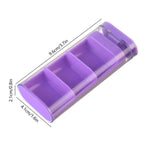 Large Pill Organizer, Pill Box 3 Day, Daily Pill Organizer, 3 Compartments Big Pill Case, for Supplements Jumbo Pill Holder, for Vitamins Huge Medicine Organizer 3 Times a Day Black