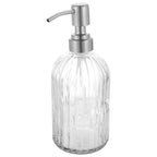 shower gel dispenser bottle Lotion Bottle Glass Reusability Household Users Home 1Pcs
