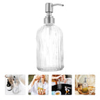 shower gel dispenser bottle Lotion Bottle Glass Reusability Household Users Home 1Pcs
