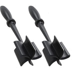 2 Pcs Meat Chopper, Upgrade Hamburger Smasher, Premium Heat Resistant Meat Masher for Ground Beef, Ground Turkey and More, Non Stick Mix Grinder