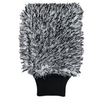 Blend Microfiber, Foam Padding, Scratch-Free, Lint-Free, Great for Rinseless Washing, Blue + Black (2-Pack)