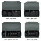 Camera Insert Bag Case Camera Divider Inserts for Backpack DSLR Organizer Portable for DSLR SLR Cameras, Lenses, Flashes- Make Your Own Camera Bag