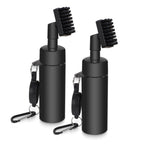 Golf Club Cleaner Brush, Golf Water Brush with Spray Bottle Holdsof Water, Golf Club Cleaning Kit -  Essential Golf Accessories for Men, 2pcs black