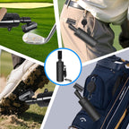 Golf Club Cleaner Brush, Golf Water Brush with Spray Bottle Holdsof Water, Golf Club Cleaning Kit -  Essential Golf Accessories for Men, 2pcs black
