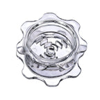Garlic Twister 4th Gen – Garlic Mincer & Garlic Press in One - for Ginger, Herbs, Nuts & more, BPA-Free, Dishwasher Safe, 3–5 Clove Capacity - Clear