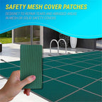 Pool Patch Repair Kit, Pool Cover Patch, 4x8 inch Self Adhesive Vinyl (PVH), Swimming Pool Patch Repair Kit, 6 Pack
