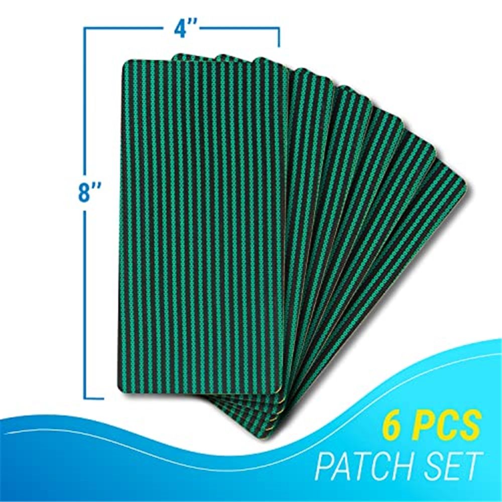 Pool Patch Repair Kit, Pool Cover Patch, 4x8 inch Self Adhesive Vinyl (PVH), Swimming Pool Patch Repair Kit, 6 Pack