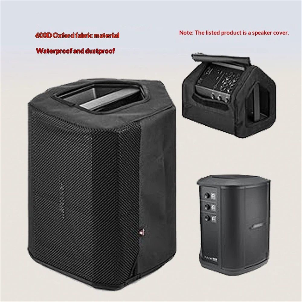 Case Cover - Mesh Cloth Dust Cover for Bluetooth Speaker, Dustproof Side Opening Mesh Protective Case Bag fits for Speaker (Only the cover of the speaker)
