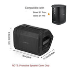 Case Cover - Mesh Cloth Dust Cover for Bluetooth Speaker, Dustproof Side Opening Mesh Protective Case Bag fits for Speaker (Only the cover of the speaker)