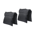 Photography stand weight bag, weight support device, used to prevent camping and travel -2 pieces (black)