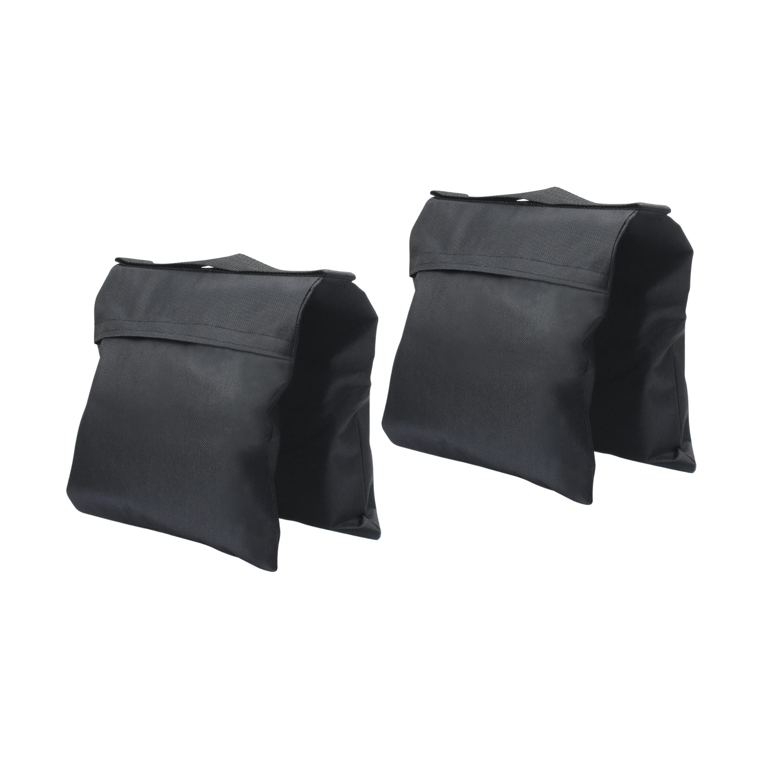 Photography stand weight bag, weight support device, used to prevent camping and travel -2 pieces (black)
