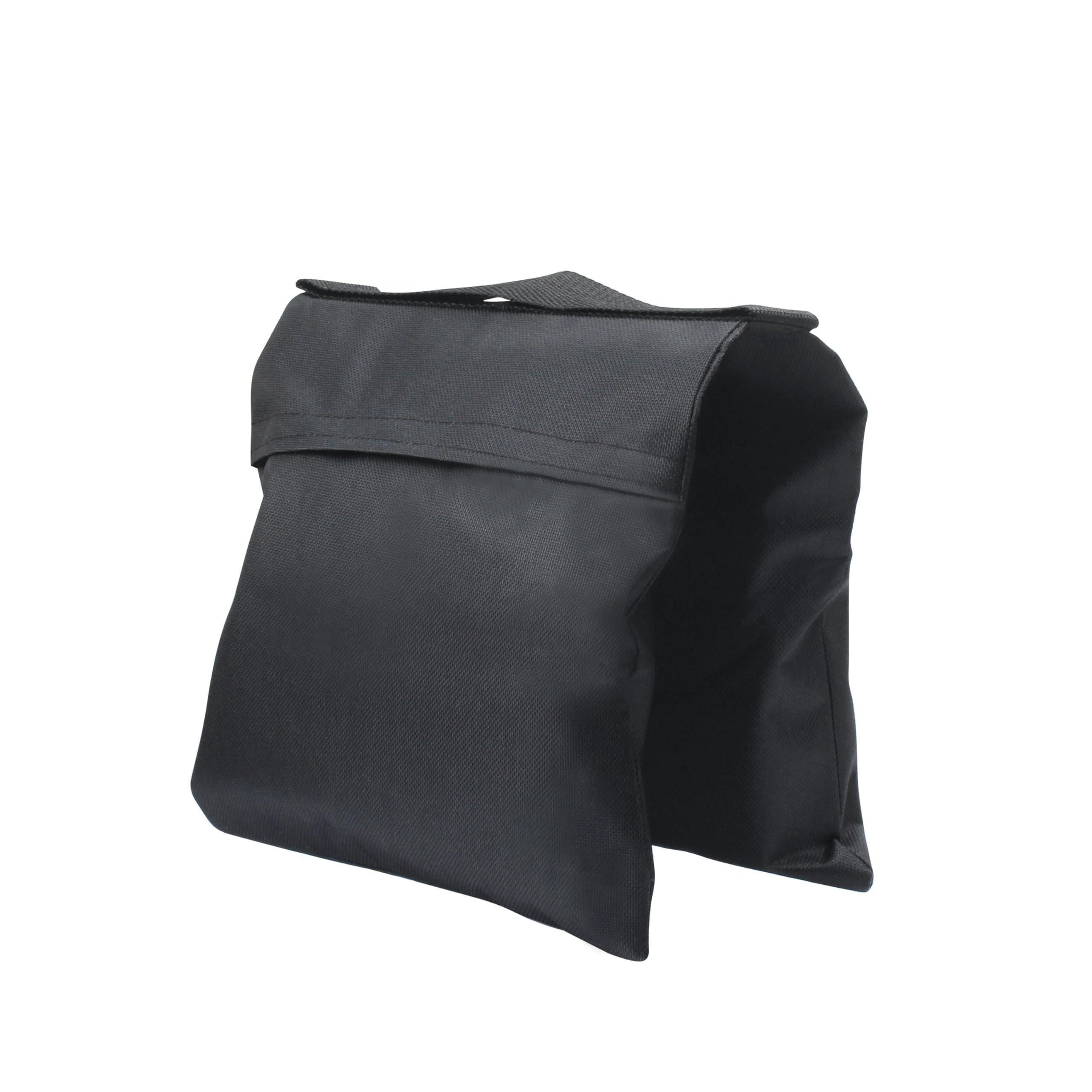 Photography stand weight bag, weight support device, used to prevent camping and travel -2 pieces (black)