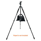 Photography stand weight bag, weight support device, used to prevent camping and travel -2 pieces (black)