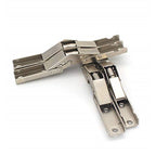 4 pack 90 Degree Folding Door/Shelf Hinge Hidden Bracket Table Holder Furniture Parts for Table Legs Furniture(4pc)