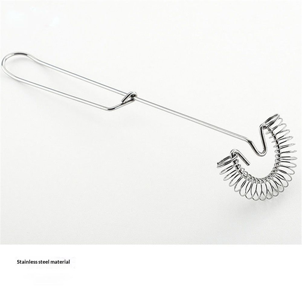 1 Pack Stainless Steel Spring Coil  Design for Eggs, Cream, Sauces, Gravy - Spiral Whipper Blender Beater Cooking Tools