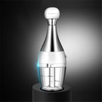 Garlic Press,Onion vegetable chopper,Food Chopper,Garlic Mincer, for Ginger, Chili, Nuts - Chop into Minced, Dishwasher Safe