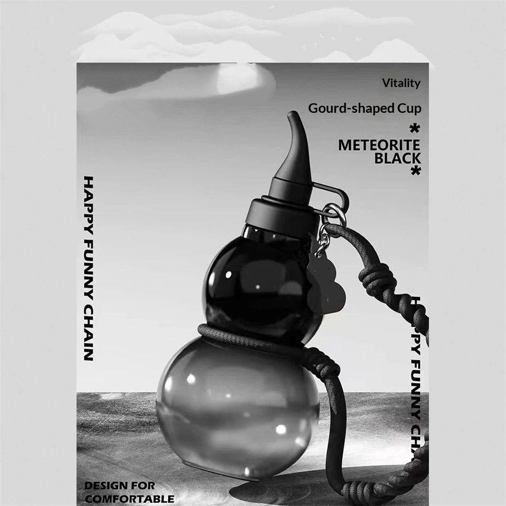 800ml Gourd Water Bottle, BPA-Free Gourd Bottle, Reusable & Leak-Proof,Perfect for Gym and Travel