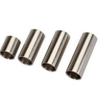 4Pcs Guitar Slide Set, Stainless Steel Cylinder Tube Electric Guitar Slide Tone Bar Accessory Lap Steel Guitar Short Guitar Slide