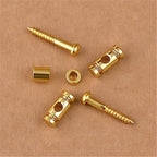 Guitar Roller String Retainers(Set of 2) – String Guide, Strings Trees Replacement Part for Electric Guitars, SR1 Gold