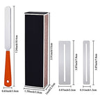 Guitar Fingerboard Luthier Tool Set Including Guitar Fret Crowning Luthier File, Fret Leveling Beam Sanding Leveler Beam and Fingerboard Guard Protectors for Guitar Bass