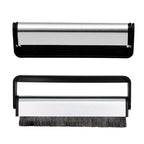 Vinyl Record & Stylus Cleaning Kit with 2-in-1 Anti-Static Carbon Fiber & Soft Velvet LP Brush and Stylus Brush (VB52)