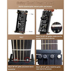 Portable Guitar Chord Presser, Guitar Chord Helper And Trainer for Acoustic Guitar, Guitar Learning Tools for Beginners and Arthritis Player, Develop Confidence Quickly， Get A Sense Of Accomplishment