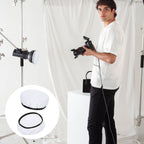 10Pack 7 inches/180mm Soft White Diffuser Sock, Softens The Light Output, Perfect for Studio Strobe Reflector, Portrait, Product Photography and Video Shooting