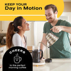 1.2L Pour Over Coffee Kettle, Small Gooseneck Kettle with Thermometer and Ergonomic handle, Pour Over Kettle Stainless Steel  Gooseneck Tea Kettle for all occasions.