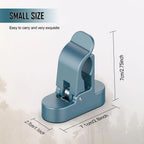 Magnetic Golf Holder Clip for Golf Cart Aluminum Alloy Stand Clip Hold 30-60 Rings Golf Gifts for Golfers