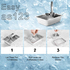 Retro Ice Cube Tray, Stainless Steel, Dishwasher Safe, , Non-Toxic & Easy Release for Kitchen & Bar Use