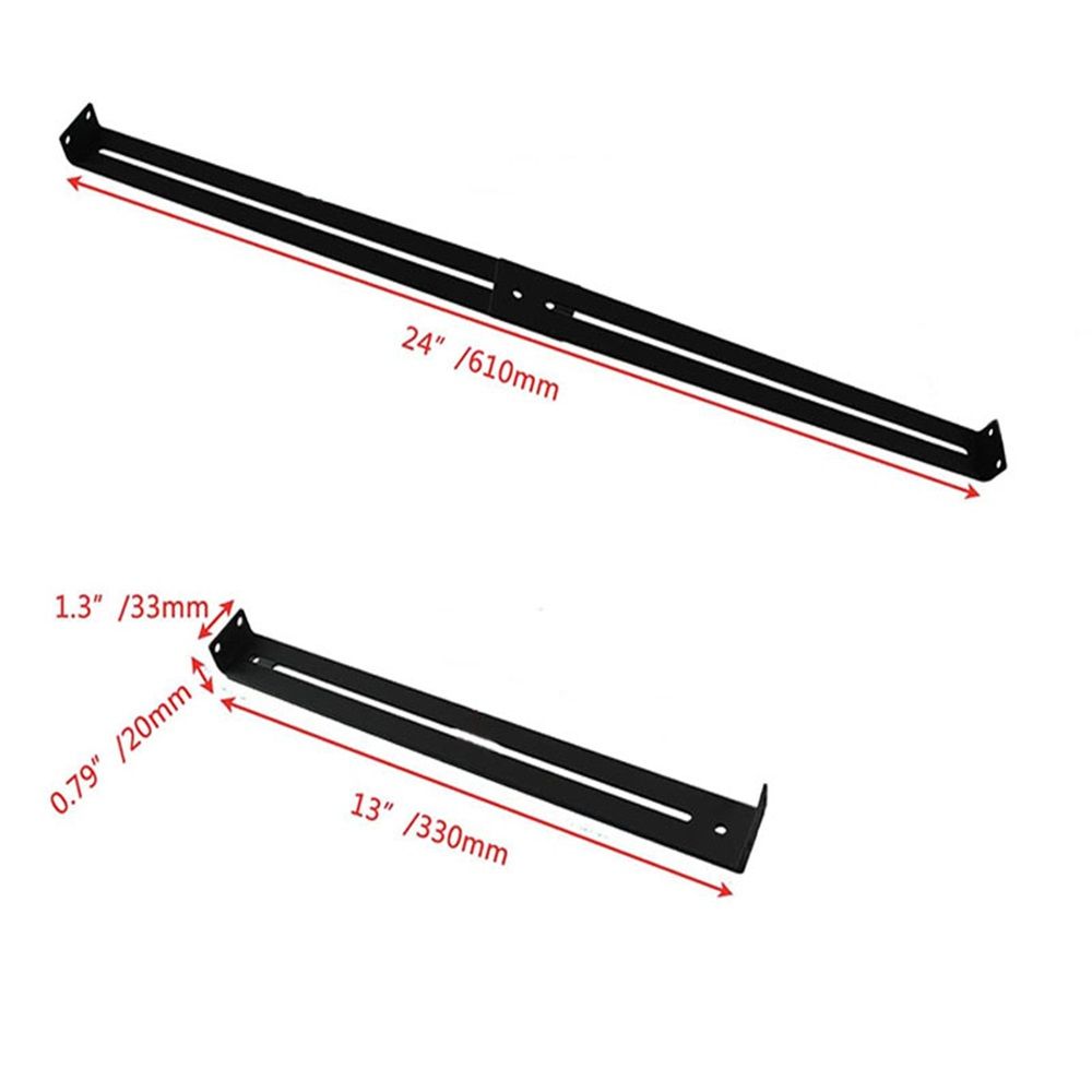 Drawer Repair Kit, Furniture Repair Accessories Brackets Middle Mount to Reinforce and Repair Broken Wooden/Chipboard/ Drawers Cabinet - Heavy Duty Steel Hardware Include Screws(4pcs)