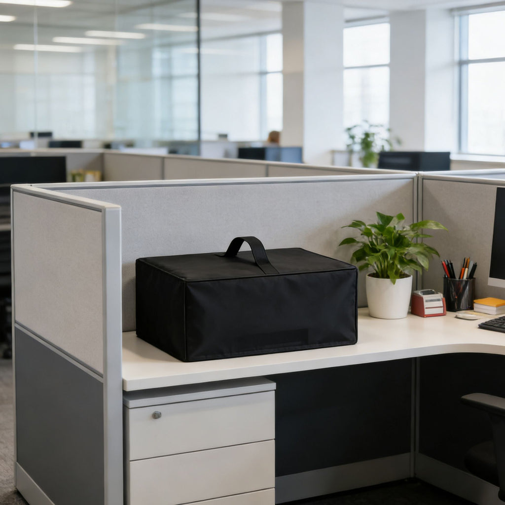 Dust Cover for Printer, Anti-Static Waterproof Dustproof Printer Cover Heavy Duty Protective Case（BLack 41*31*21cm）