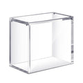 Acrylic Magnetic Case Booster Box Protective Case Stackable Thick Magnetic Closure Gifts for Collectors, （15.3*8.7*13.5cm）